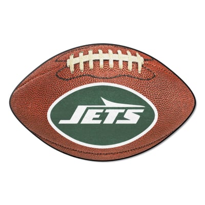 New York Jets Logo Brands 22" x 29.5" Football Mat