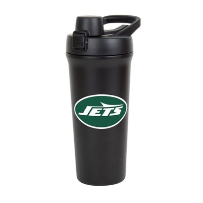 New York Jets Logo Brands 26oz. Flipside Shaker Bottle