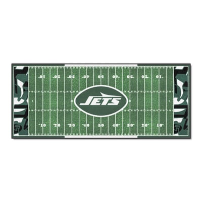 New York Jets Logo Brands 30" x 72" Field Runner