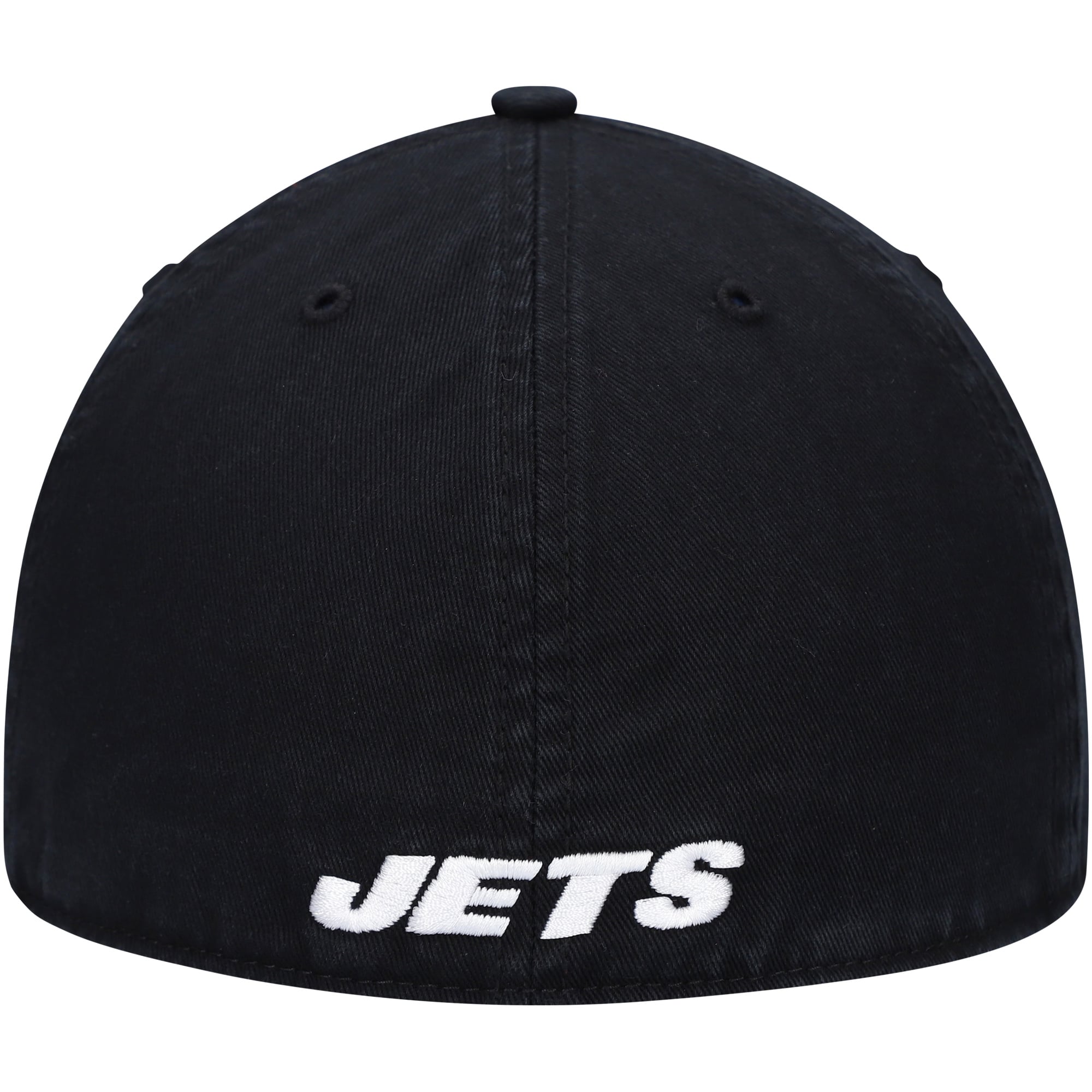 Men's '47 Black New York Jets Franchise Logo Fitted Hat