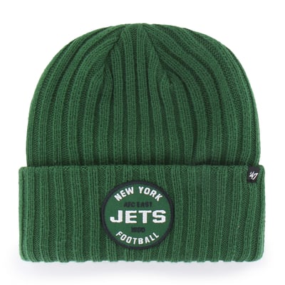  New York Jets '47 Ribbed Snowdrift Cuffed Knit Hat - Green