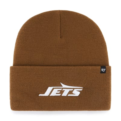 New York Jets Carhartt x '47 Cuffed Knit Hat - Brown