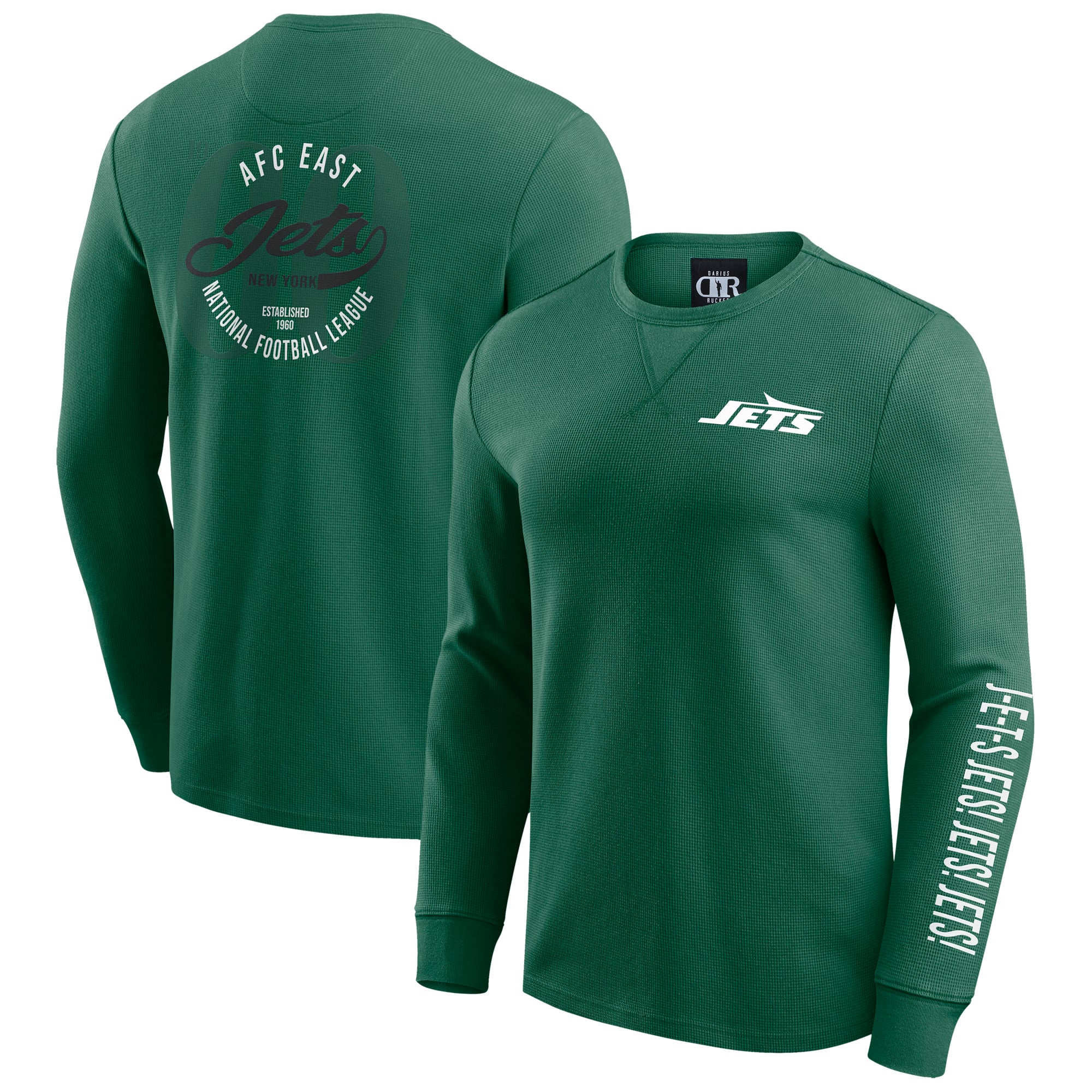 Men's New York Jets Darius Rucker Collection by Fanatics Green Washed ...