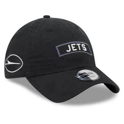 New York Jets New Era 2026 Salute To Service Casual Classic Adjustable Hat - Black