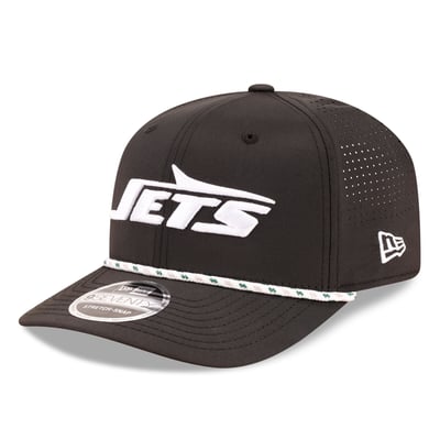 New York Jets New Era 9SEVENTY Adjustable Hat - Black