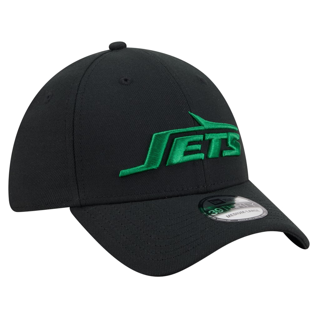  New York Jets New Era Core Team 39THIRTY Flex Hat - Black