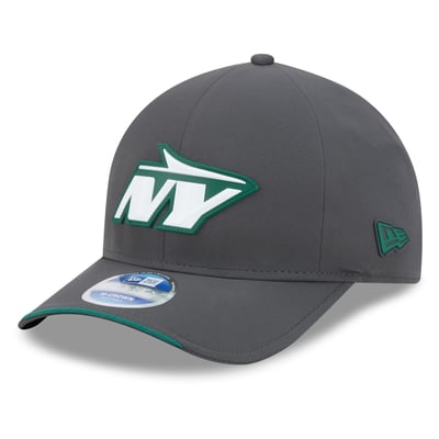 New York Jets New Era 2026 Sideline Cold Weather  9FORTY M-Crown Adjustable Hat - Charcoal
