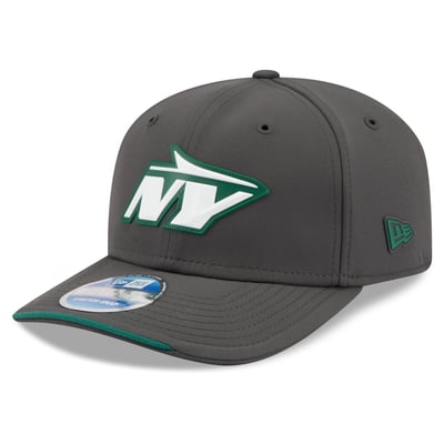 New York Jets New Era 2026 Sideline Cold Weather  9SEVENTY Adjustable Hat - Charcoal