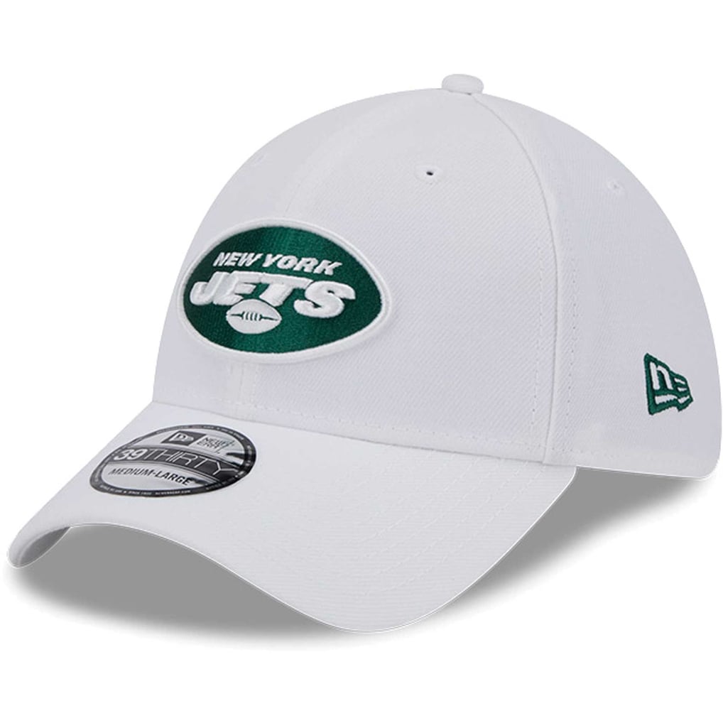 New York Jets New Era Main 39THIRTY Flex Hat - White
