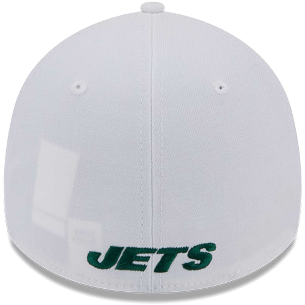 New York Jets New Era Main 39THIRTY Flex Hat - White