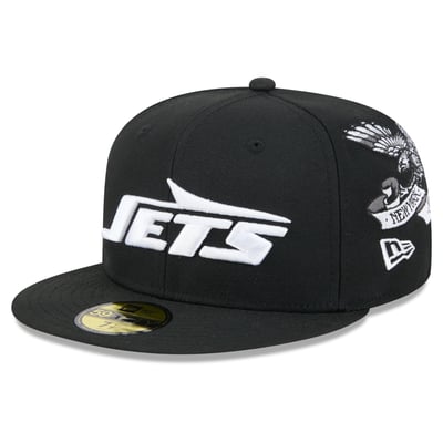 New York Jets New Era x BJ Betts 2026 Salute To Service Lifestyle 59FIFTY Fitted Hat - Black