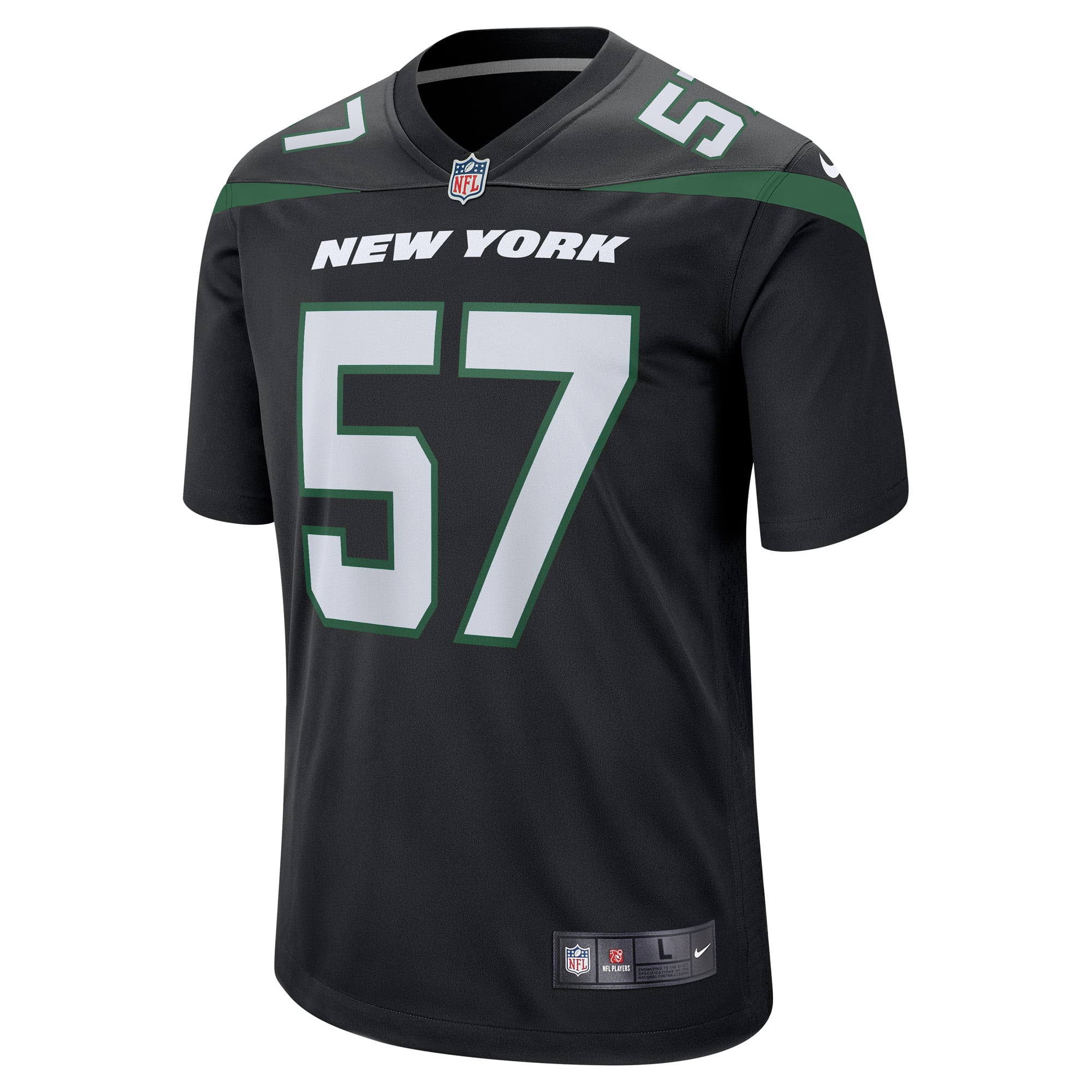 Men's Nike Bart Scott Black New York Jets Retired Player Alternate