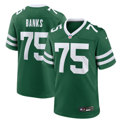 Brant Banks New York Jets Nike Team Game Jersey - Legacy Green