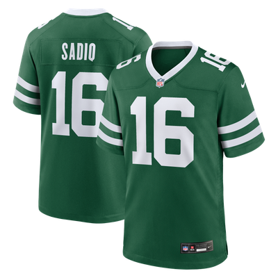 Kenyon Sadiq New York Jets Nike Team Game Jersey - Green