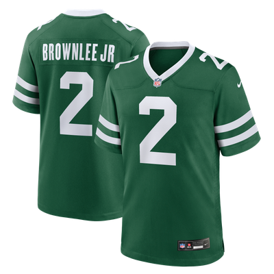Jarvis Brownlee Jr. New York Jets Nike Team Game Jersey - Legacy Green