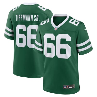 Joe Tippmann New York Jets Nike Team Game Jersey - Green
