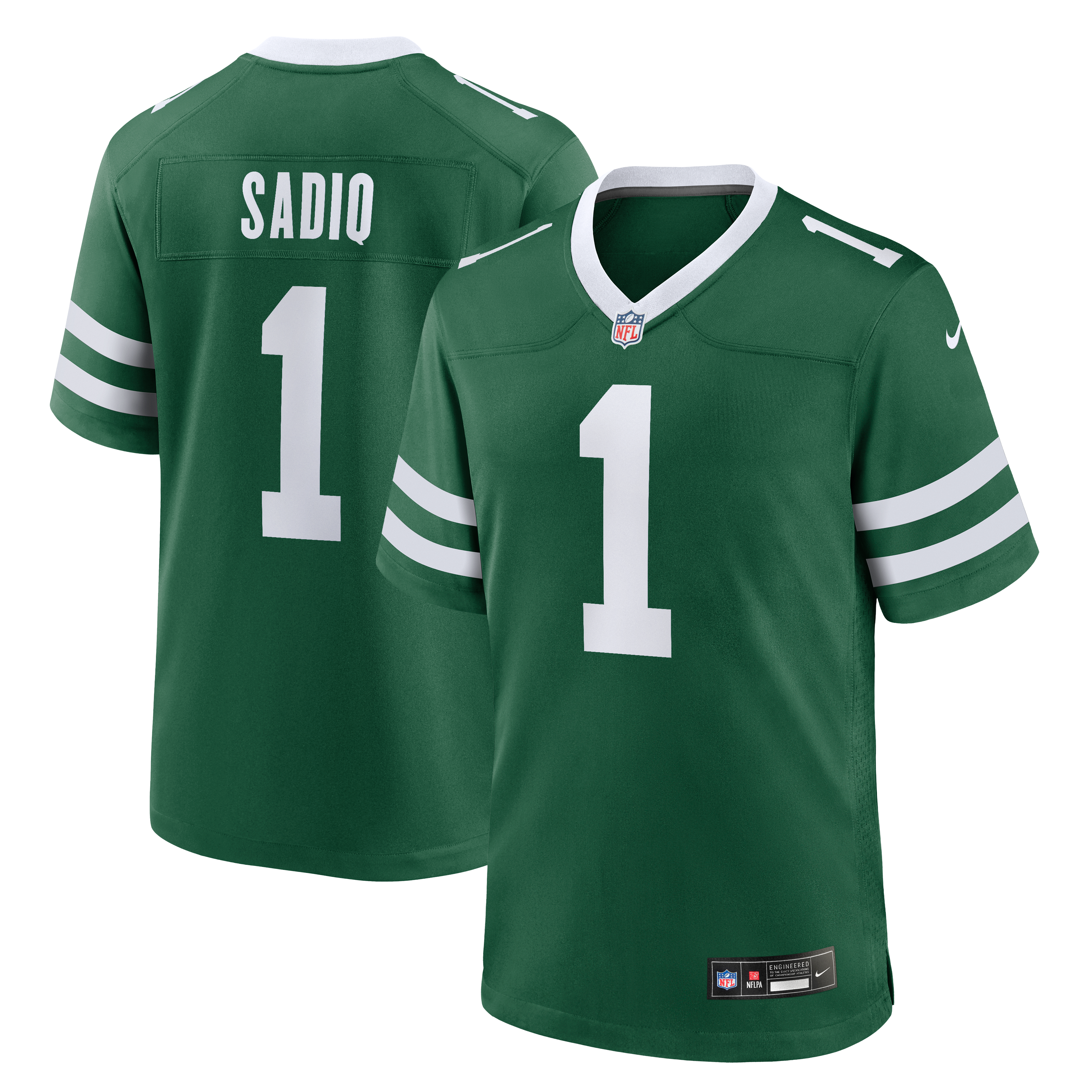 Kenyon Sadiq New York Jets 2026 NFL Draft First Round Pick No. 16 Team Game Jersey Legacy Green