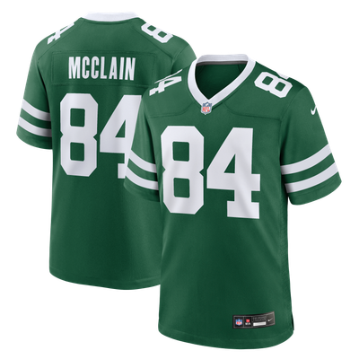 Malik McClain New York Jets Nike Team Game Jersey - Legacy Green