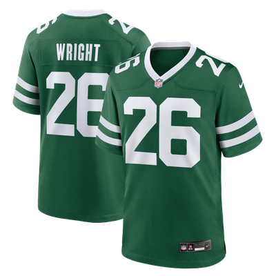 Nahshon Wright New York Jets Nike Team Game Jersey - Legacy Green