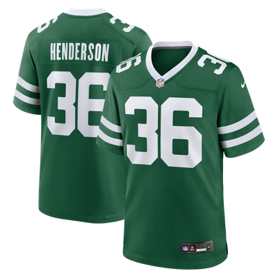 Nate Lynn New York Jets Nike Team Game Jersey - Legacy Green