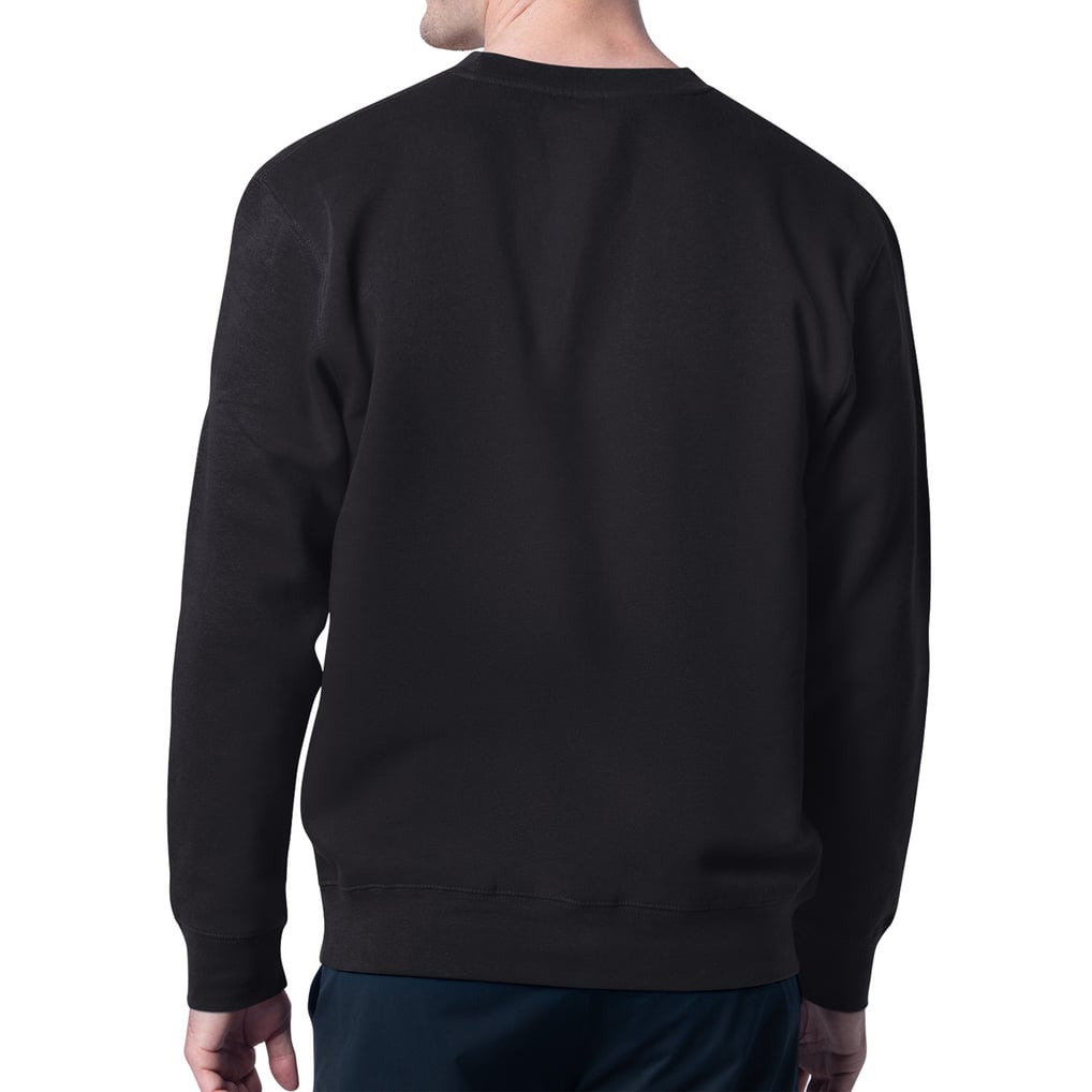 New York Jets Starter Team Grit Graphic Fleece Pullover Sweatshirt - Black