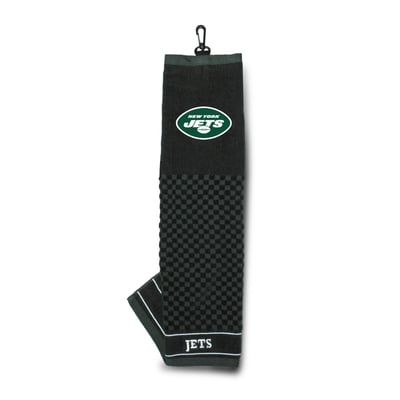 New York Jets 16" X 22" Tri-Fold Embroidered Scrubber Golf Towel