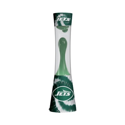 New York Jets 17" Tie-Dye Magma Lamp with Bluetooth Speaker