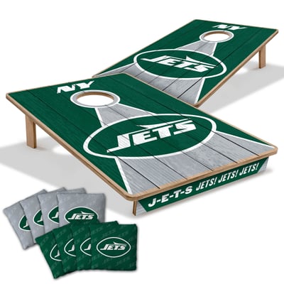 New York Jets 2' x 3' Cornhole Game with Bags