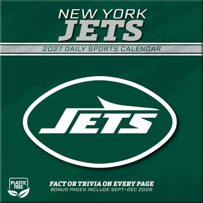 New York Jets 2027 Box Calendar