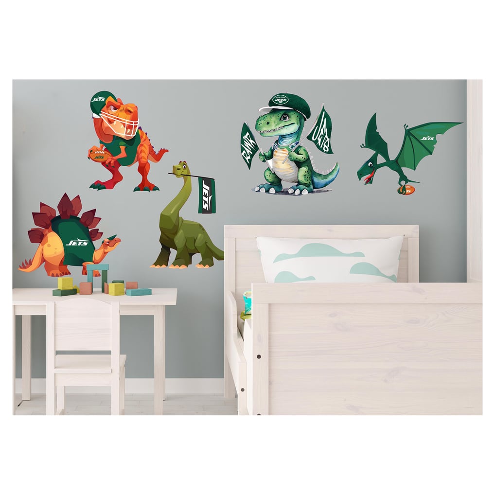 New York Jets Dinosaurs Wall Decal Set