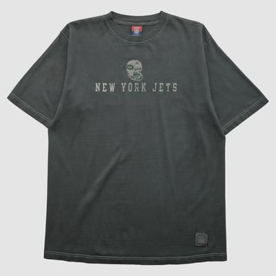 New York Jets NFL 2000s T-shirt - Charcoal - M by Fanatics Real Vintage