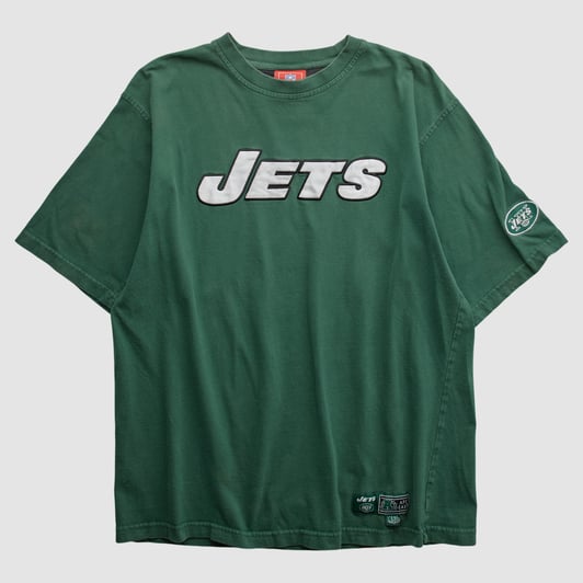New York Jets NFL 2000s T-shirt - Green - L by Fanatics Real Vintage