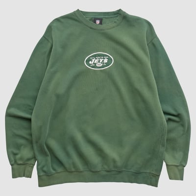 New York Jets NFL 2010s Pullover Sweatshirt - Green - XL by Fanatics Real Vintage