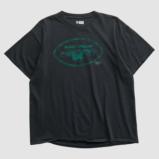 New York Jets NFL 2010s T-shirt - Black - XL by Fanatics Real Vintage