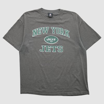 New York Jets NFL 2010s T-shirt - Dark Heather Gray - 2XL by Fanatics Real Vintage