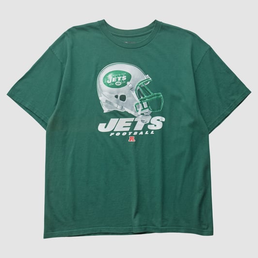 New York Jets NFL 2010s T-shirt - Green - 2XL by Fanatics Real Vintage