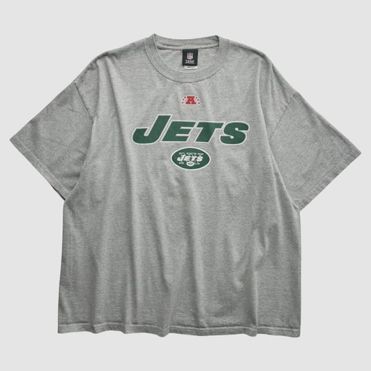 New York Jets NFL 2010s T-shirt - Heather Gray - XL by Fanatics Real Vintage