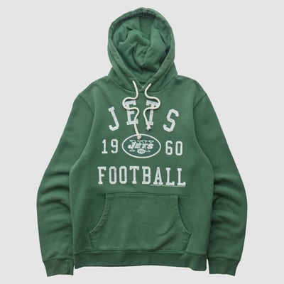 New York Jets NFL 2012 Hooded Pullover Sweatshirt - Green - XS by Fanatics Real Vintage