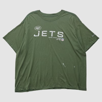 New York Jets Reebok 2000s T-shirt - Green - 4XL by Fanatics Real Vintage