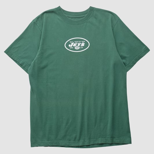 New York Jets Reebok 2000s T-shirt - Green - L by Fanatics Real Vintage