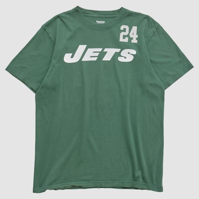 New York Jets Reebok 2000s T-shirt - Green - S by Fanatics Real Vintage