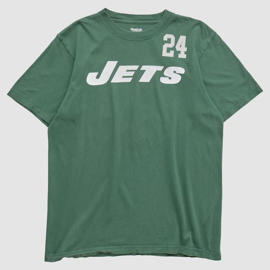 New York Jets Reebok 2000s T-shirt - Green - S by Fanatics Real Vintage