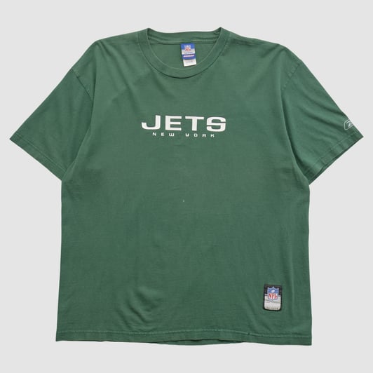 New York Jets Reebok 2000s T-shirt - Green - XL by Fanatics Real Vintage