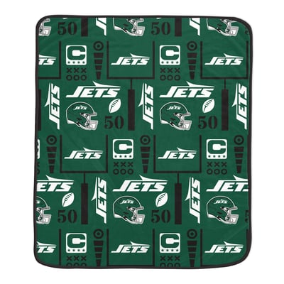 New York Jets Pegasus Team Spirit 60" x 70" Ultra Soft Blanket