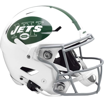 New York Jets Riddell 2024 On-Field Classic Alternate Speed Flex Authentic Helmet
