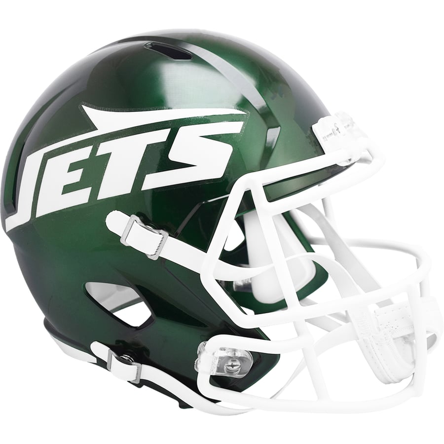Jets Rave Helmet Replica Helmets New York Giants Riddell Rave Speed Replica Helmet