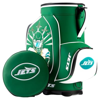 New York Jets SWAG Golf Den Caddy Cooler