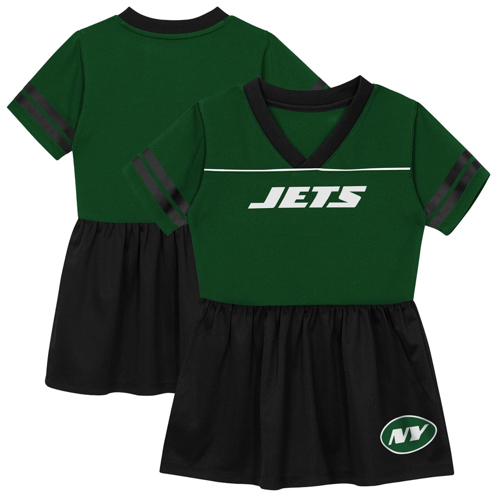 jets jersey dress Toddler Outerstuff Green New York Stadium Lights V-Neck Fashion Football Size: 3T TECIDO ESTAMPA