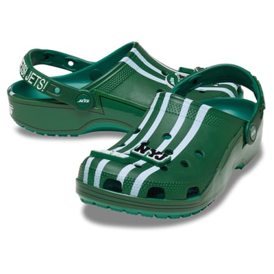  New York Jets Crocs Unisex  Classic Clog