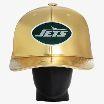 New York Jets Noggin Boss Unisex Big Hat - Gold